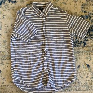 J.Crew button-up short sleeve shirt